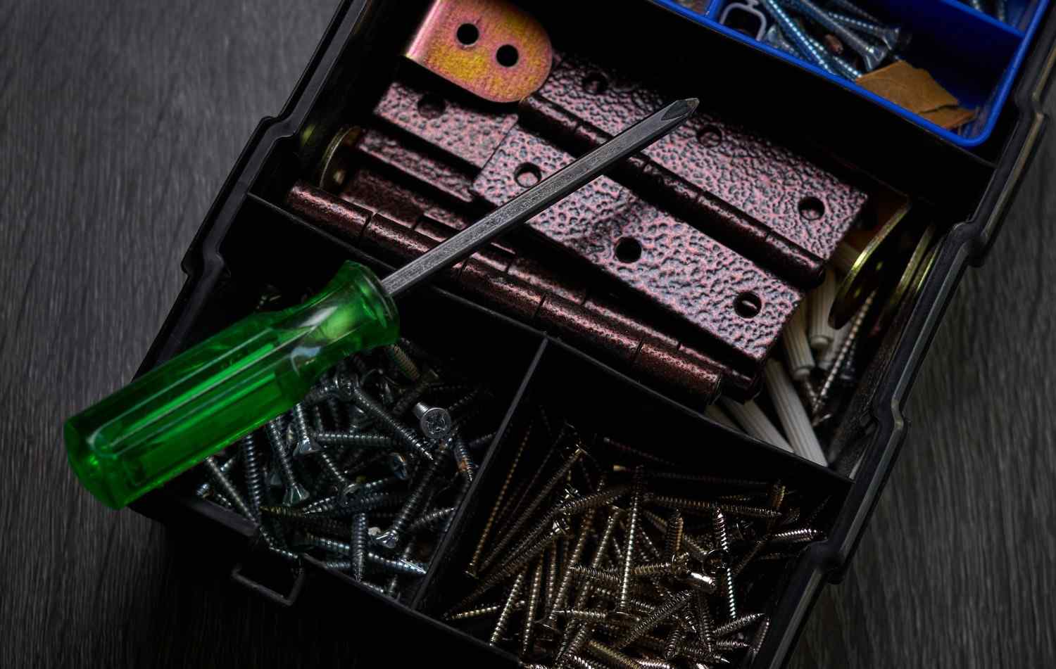 The toolbox of the handyman